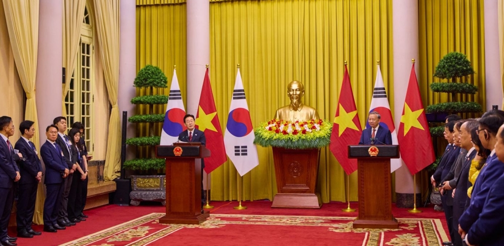 한·베트남 MOU 교환식 및 공동언론발표